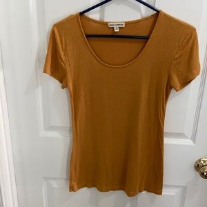 Mustard yellow shirt